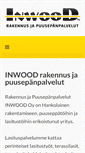 Mobile Screenshot of inwood.fi