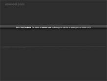 Tablet Screenshot of inwood.com